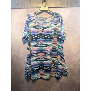 Lularoe Disney long Minnie mouse t-shirt 2X